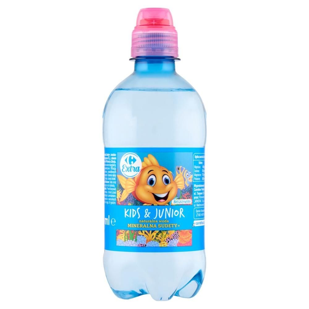 Carrefour Extra Kids & Junior Sudety+ Naturalna woda mineralna niegazowana 375 ml