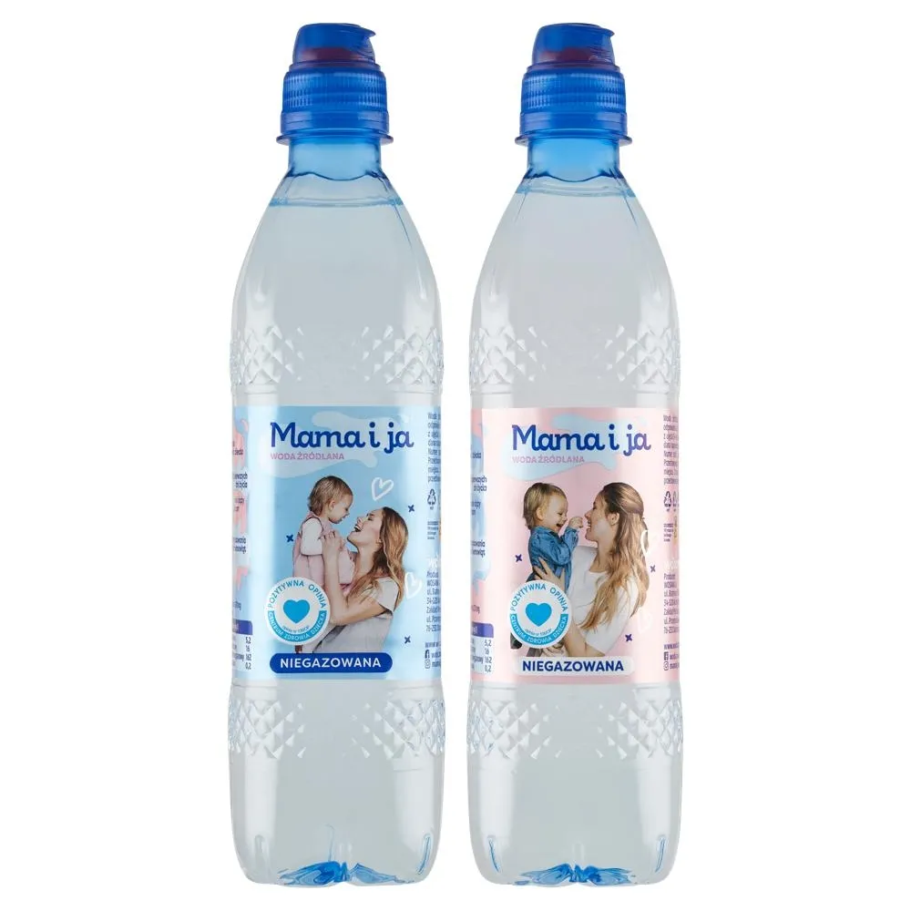 Mama i ja Woda źródlana niegazowana 500 ml
