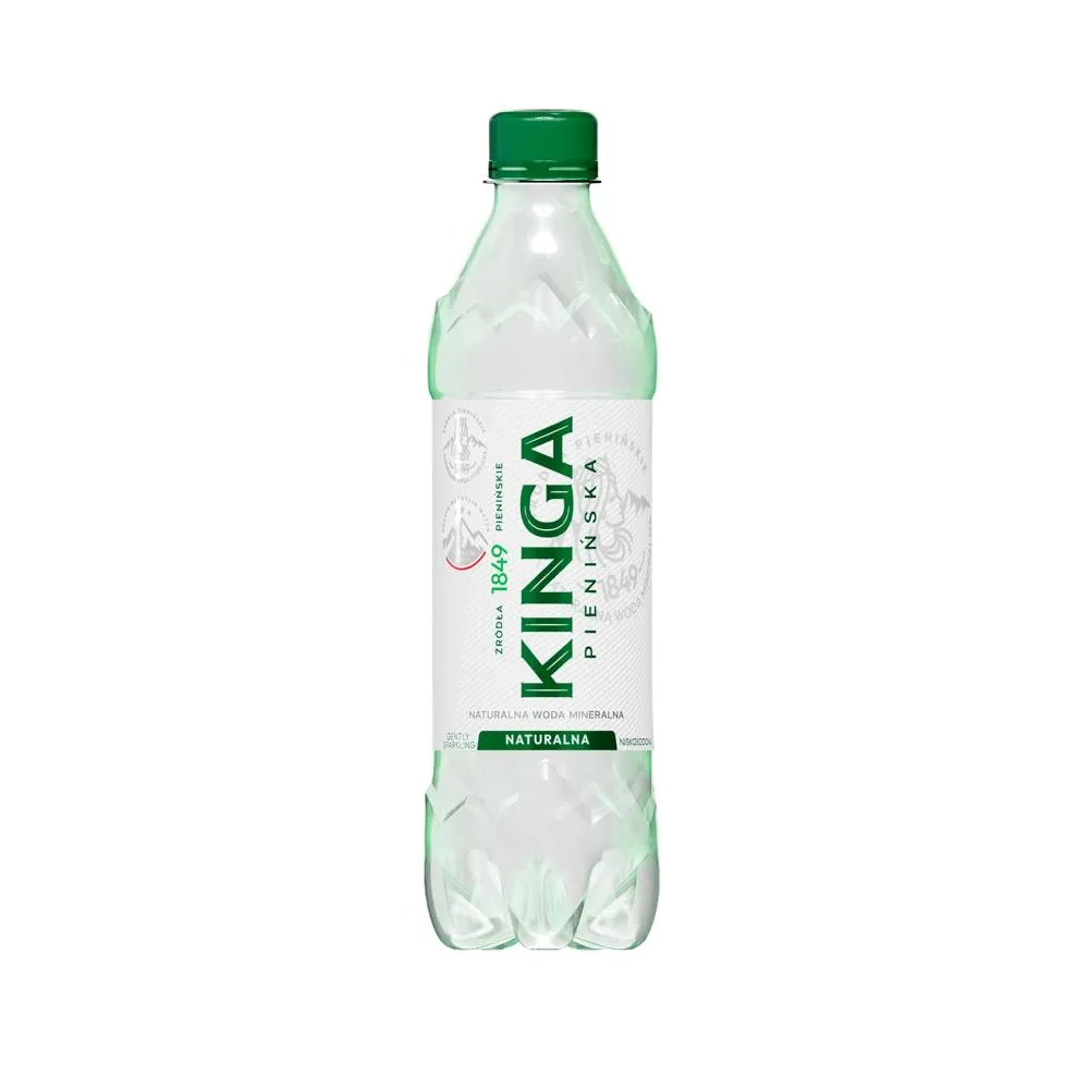 Kinga Pienińska Naturalna woda mineralna lekko gazowana niskosodowa 500 ml