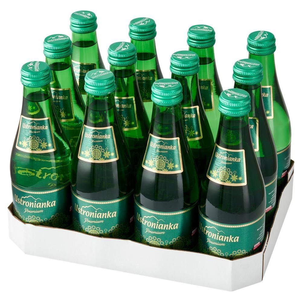 Ustronianka Premium Woda źródlana niegazowana 12 x 330 ml