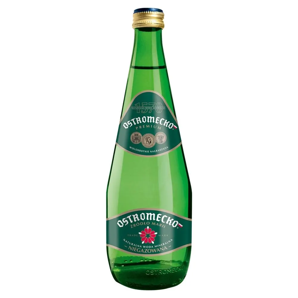 Ostromecko Premium Naturalna woda mineralna niegazowana 300 ml