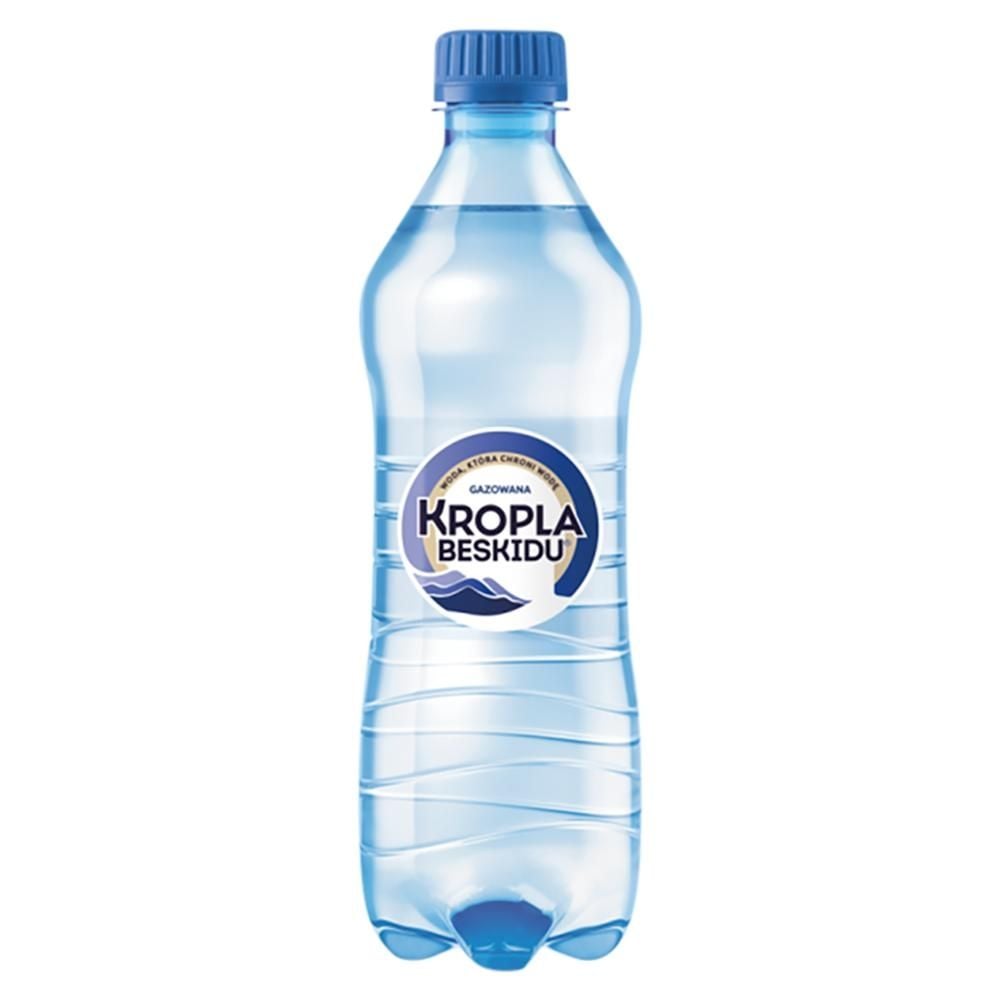 Kropla Beskidu Naturalna woda mineralna gazowana 500 ml