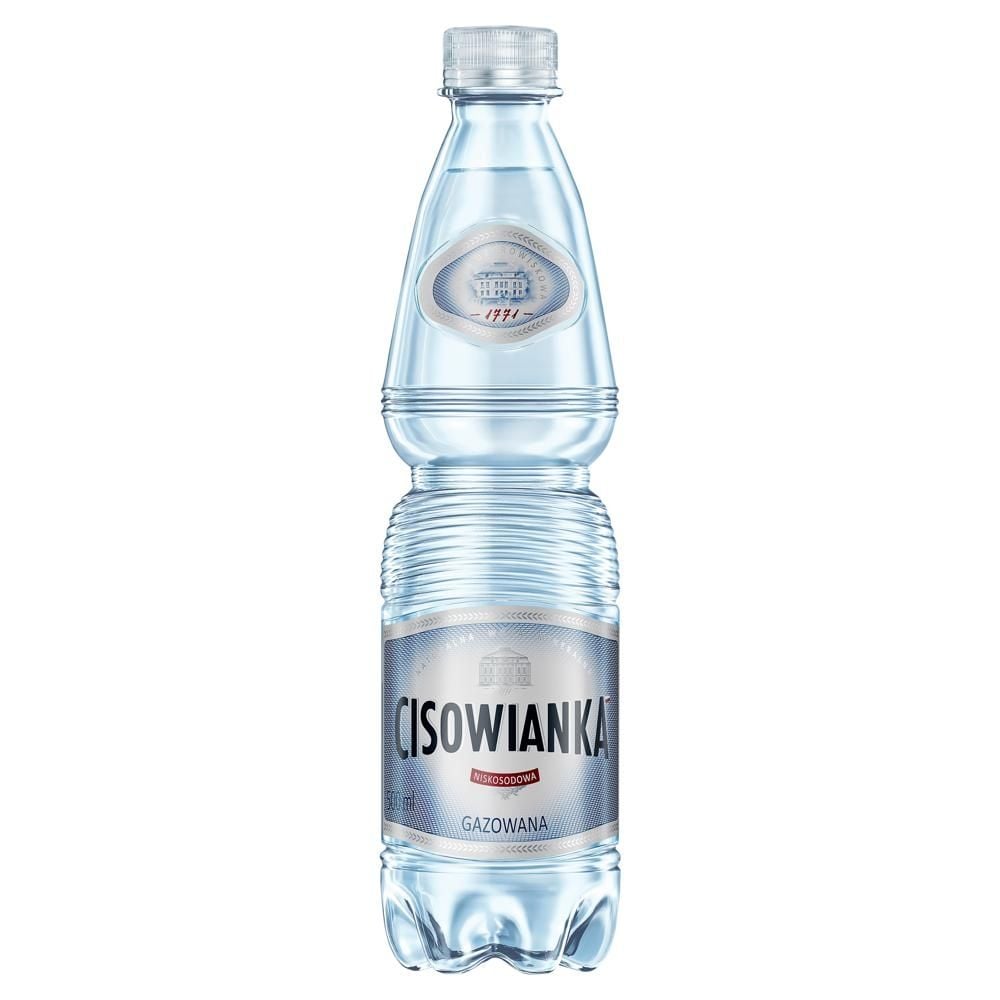Cisowianka Naturalna woda mineralna gazowana niskosodowa 500 ml