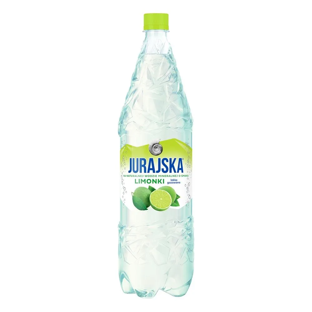 Jurajska Napój lekko gazowany o smaku limonki 1,5 l