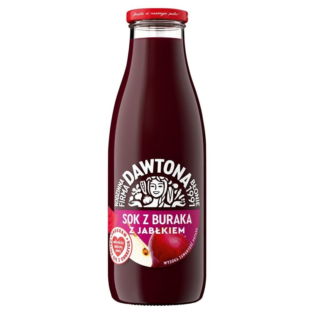Dawtona Sok z buraka z jabłkiem 750 ml
