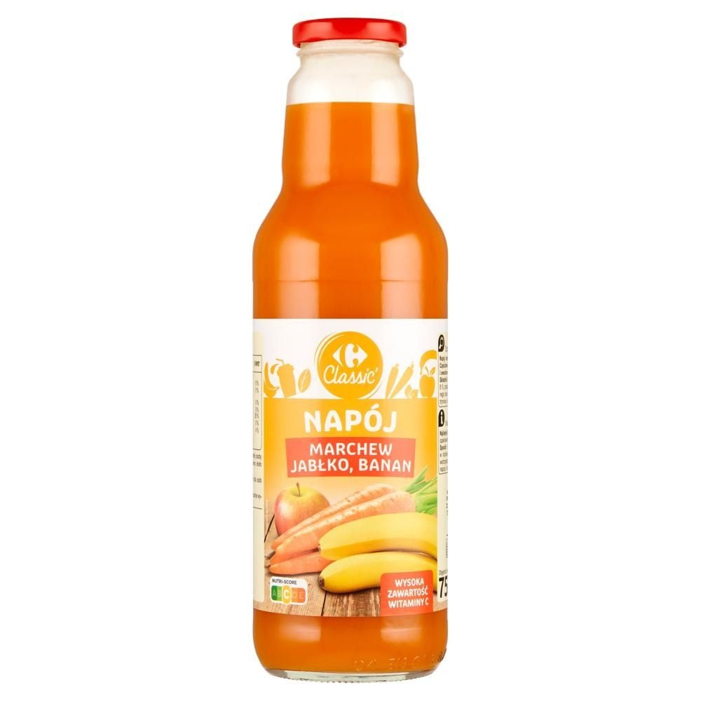 Carrefour Classic Napój marchew jabłko banan 750 ml