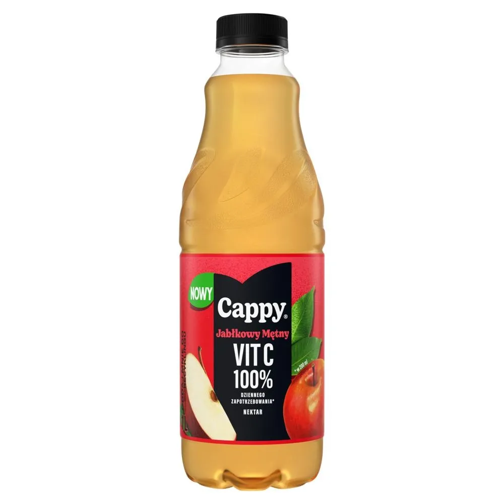 Cappy Nektar jabłkowy mętny 1 l