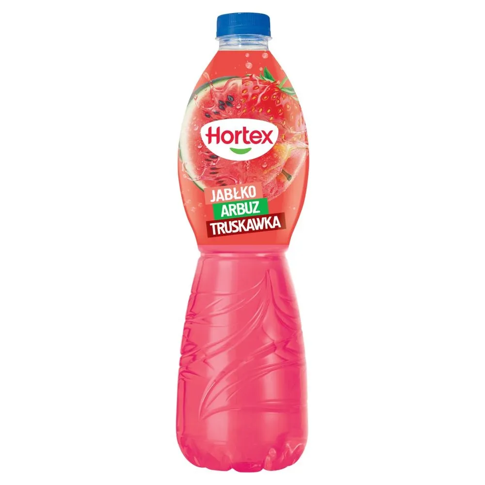 Hortex Napój jabłko arbuz truskawka 1,75 l