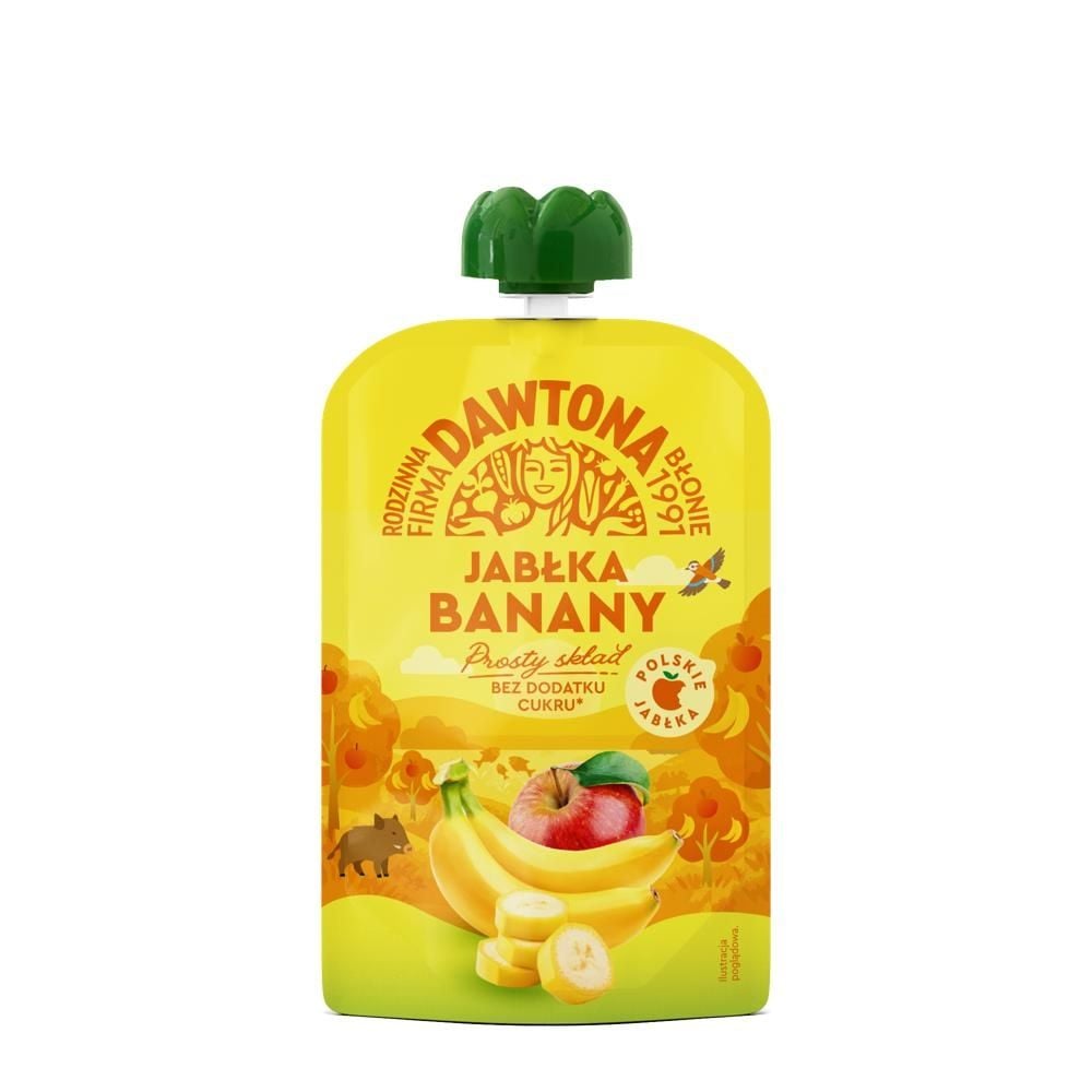 Dawtona Mus jabłka banany 100 g