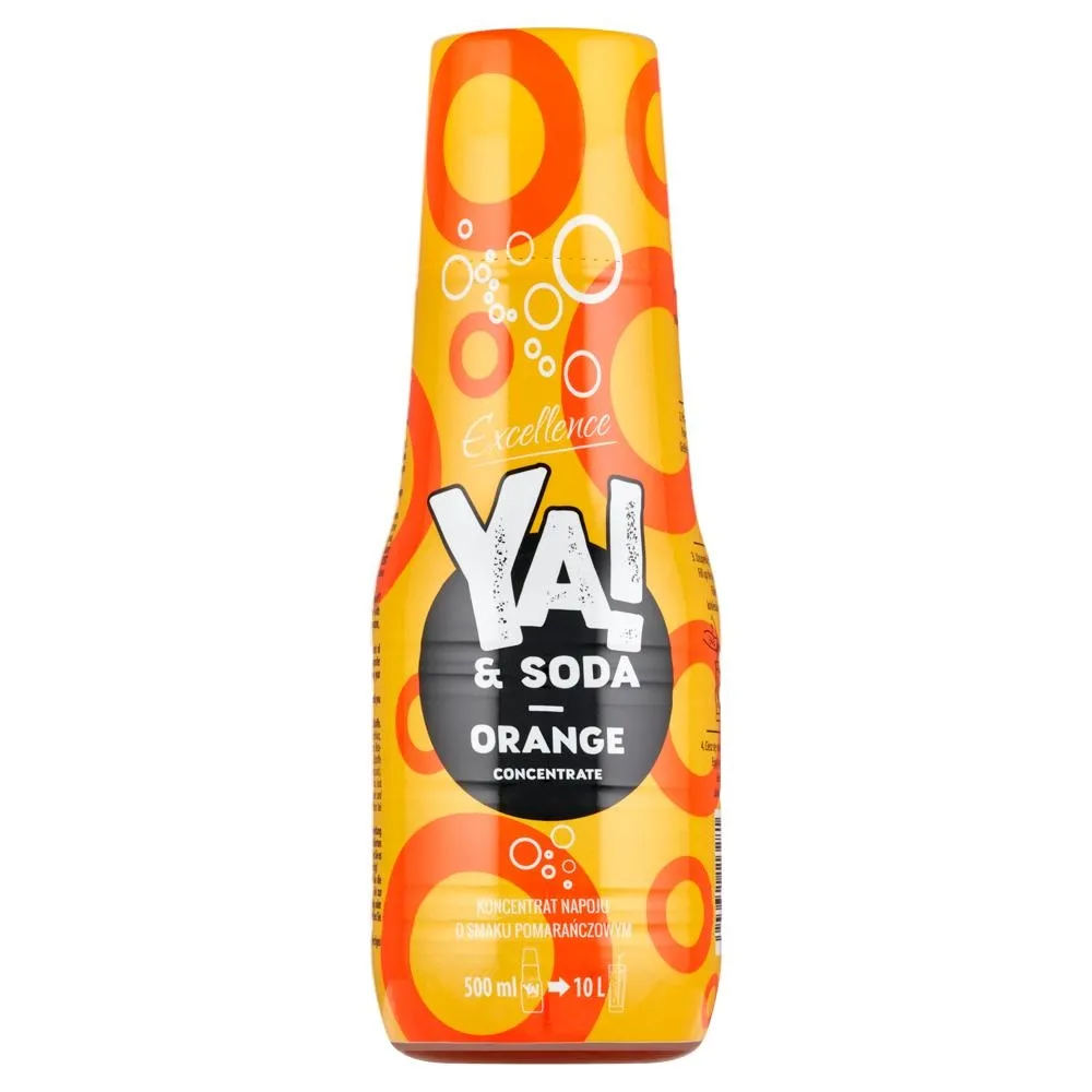 Excellence Ya! & Soda Koncentrat napoju o smaku pomarańczowym 500 ml