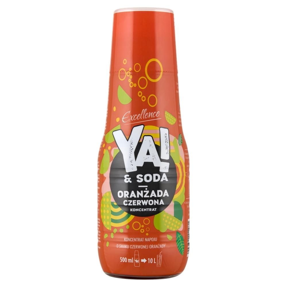 Excellence Ya! & Soda Oranżada czerwona koncentrat 500 ml