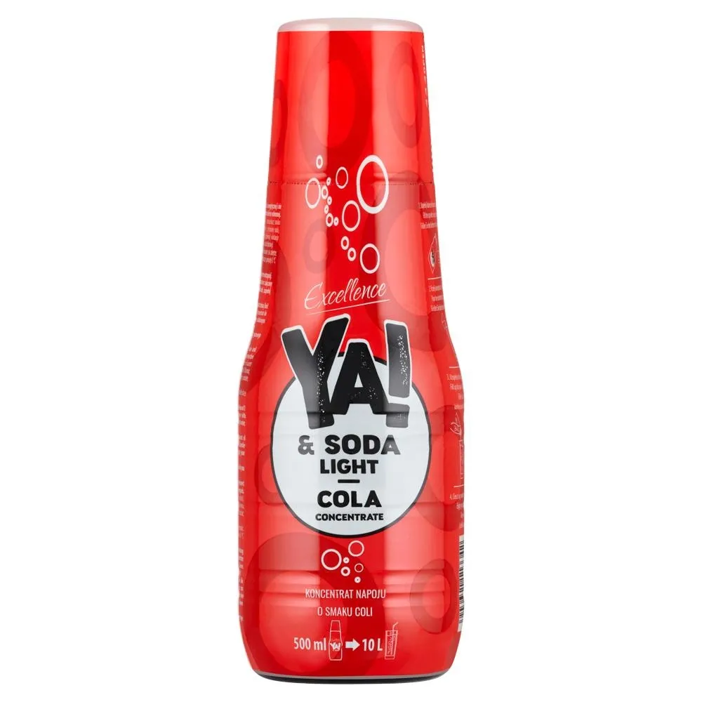 Excellence Ya! & Soda Light Koncentrat napoju o smaku coli 500 ml