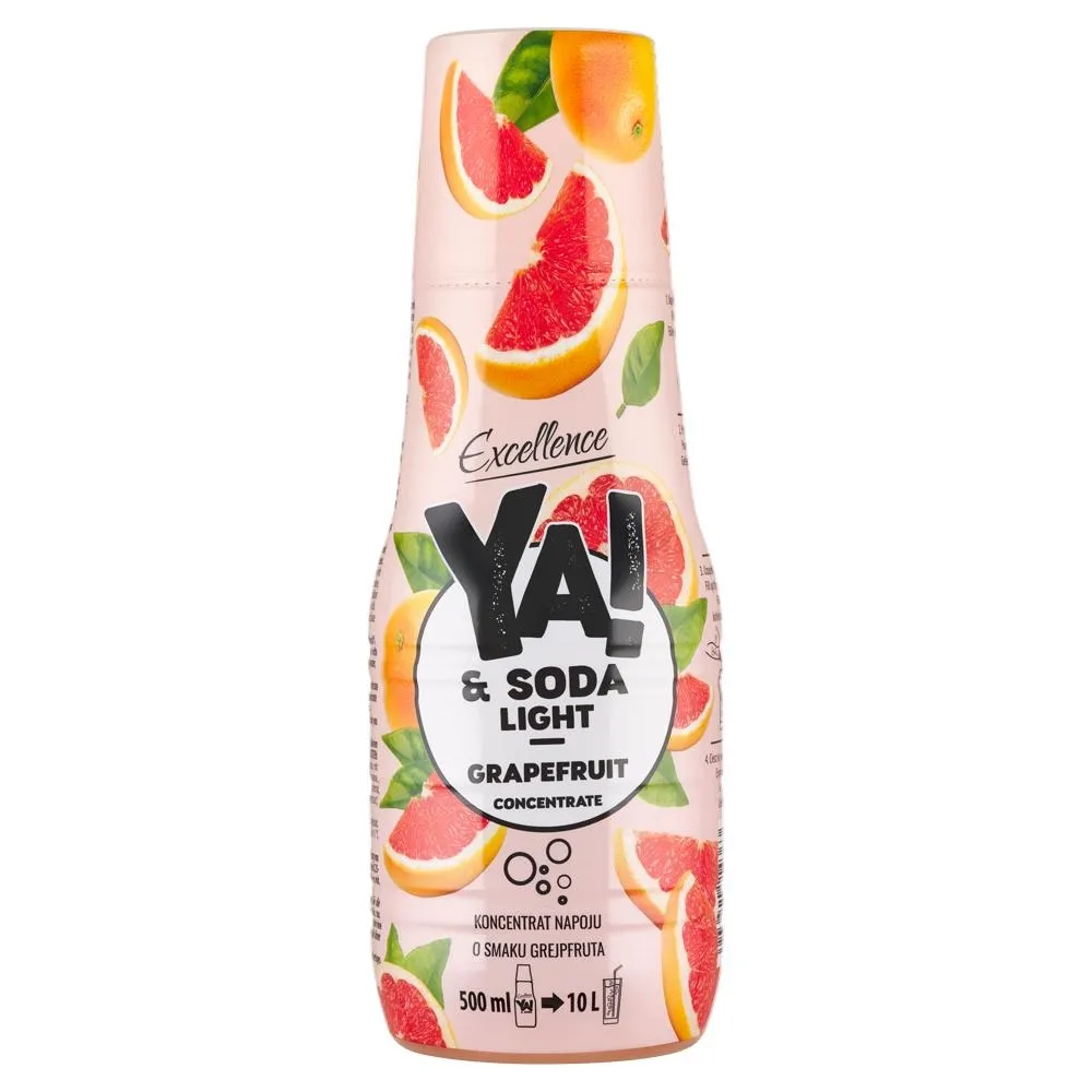 Excellence Ya! & Soda Light Koncentrat napoju o smaku grejpfruta 500 ml
