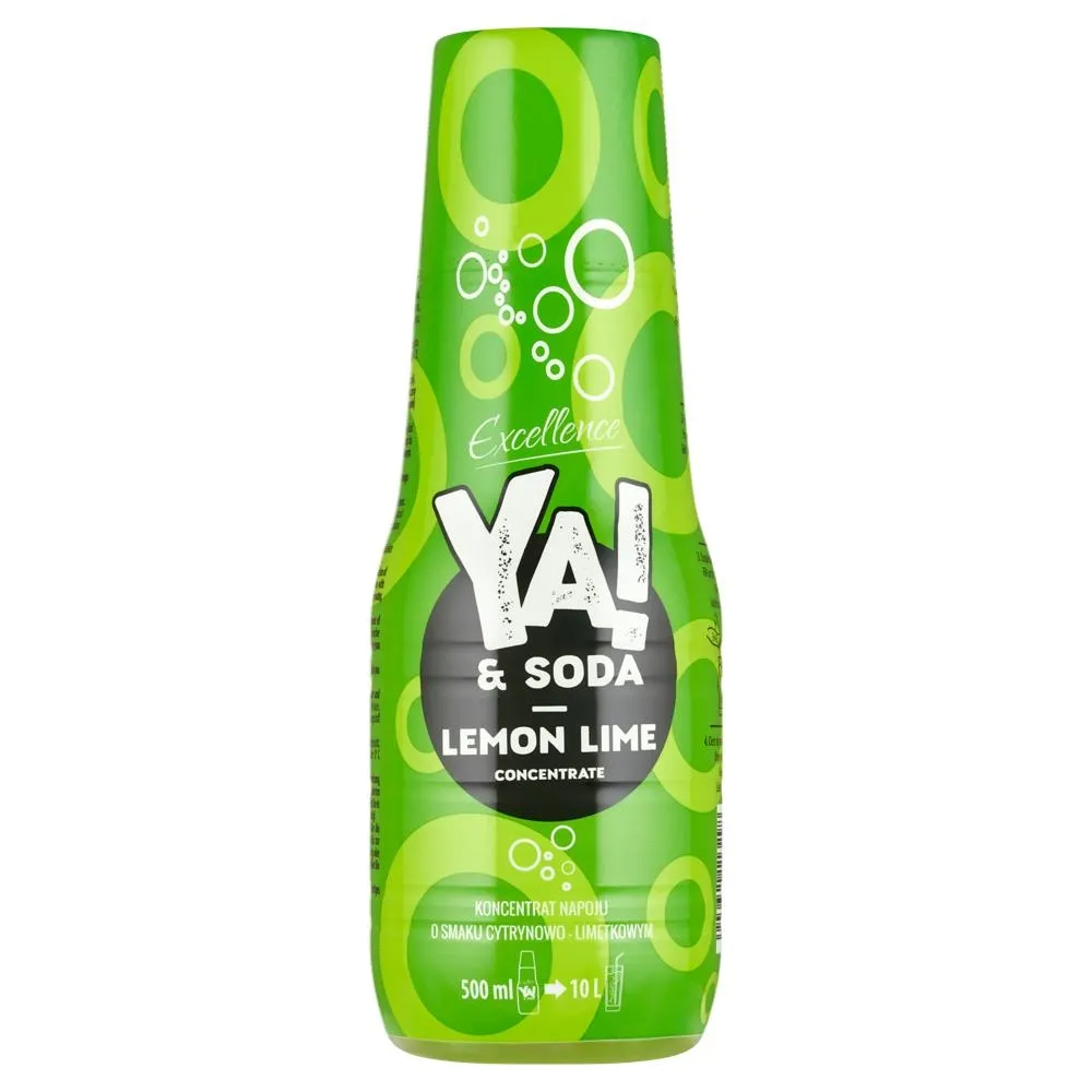 Excellence Ya! & Soda Koncentrat napoju o smaku cytrynowo-limetkowym 500 ml