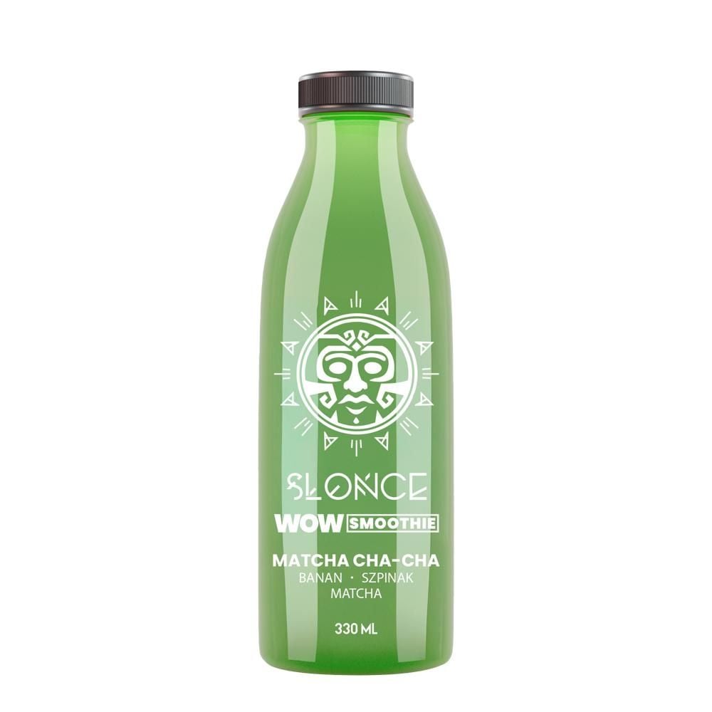 Słońce Wow Matcha cha-cha Smoothie 330 ml