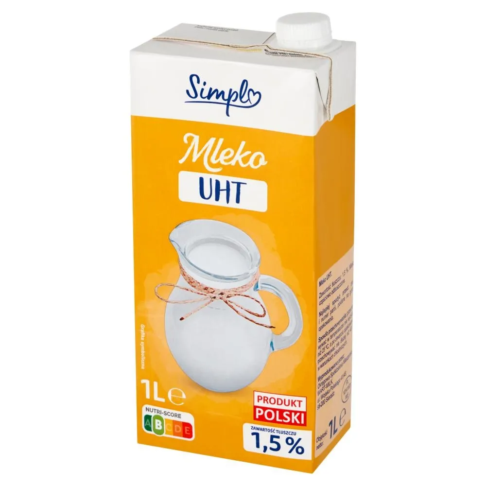 Simpl Mleko UHT 1,5 % 1 l