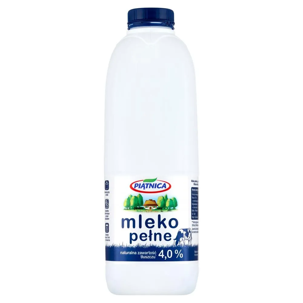 Piątnica Mleko pełne 4 % 1 l