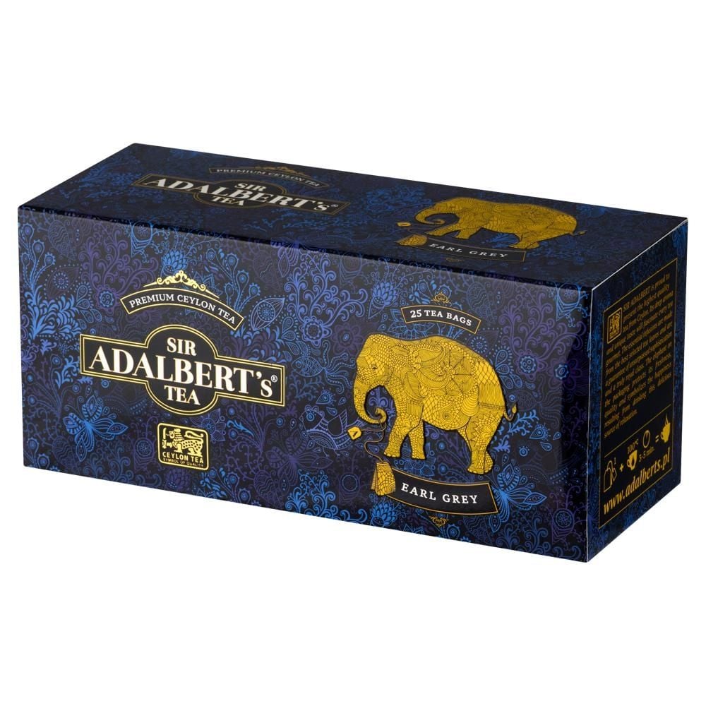 Adalbert's Tea Earl Grey Herbata czarna 50 g (25 x 2 g)