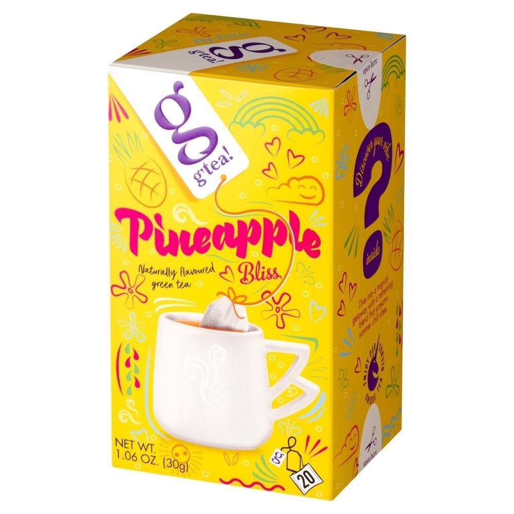 G'tea! Pineapple Bliss Zielona herbata 30 g (20 x 1,5 g)