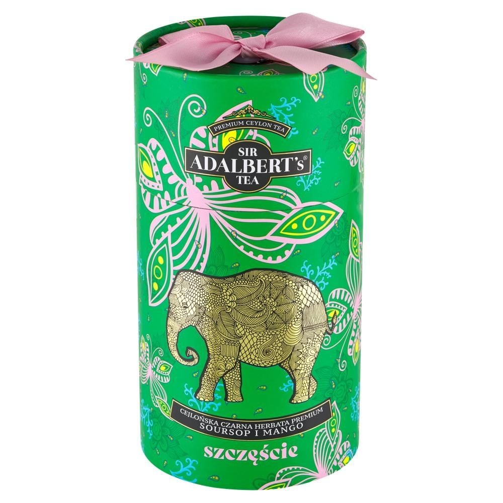 Adalbert's Tea Cejlońska czarna herbata premium soursop i mango 80 g