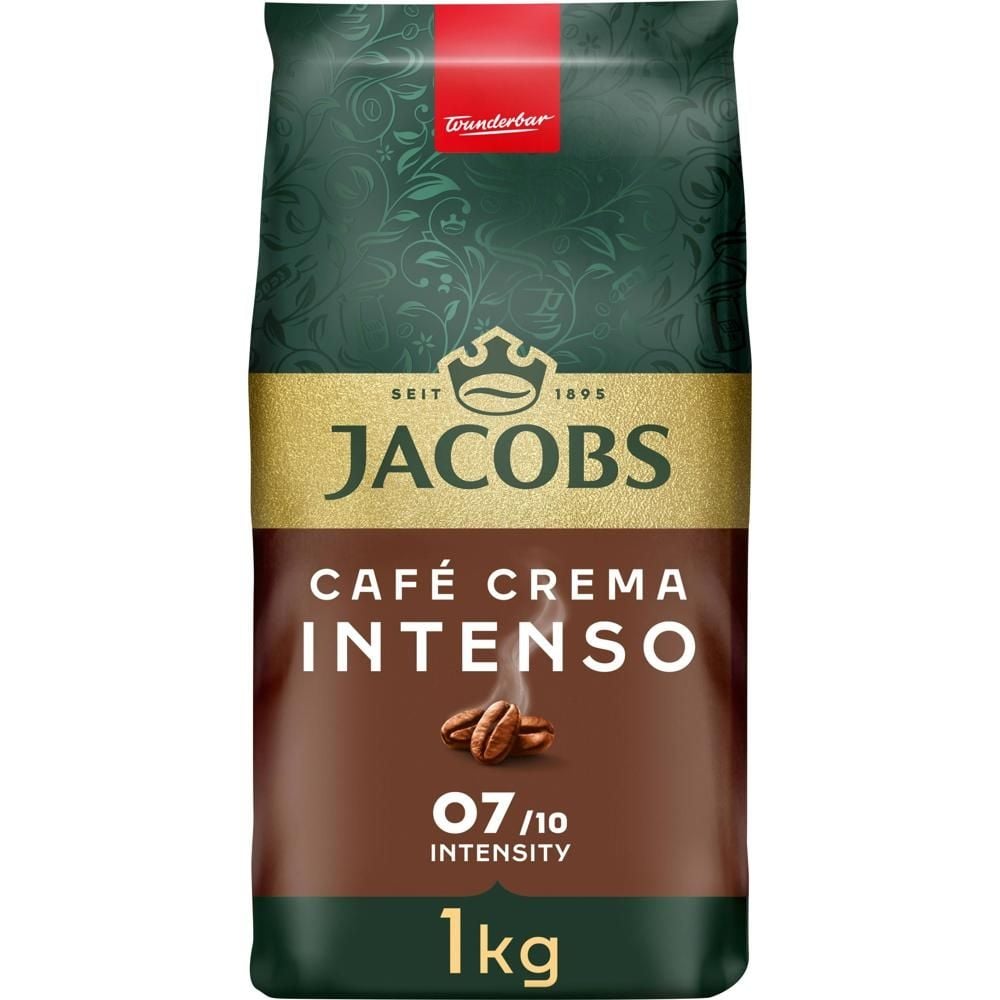 Jacobs Café Crema Intenso Kawa ziarnista palona 1000 g
