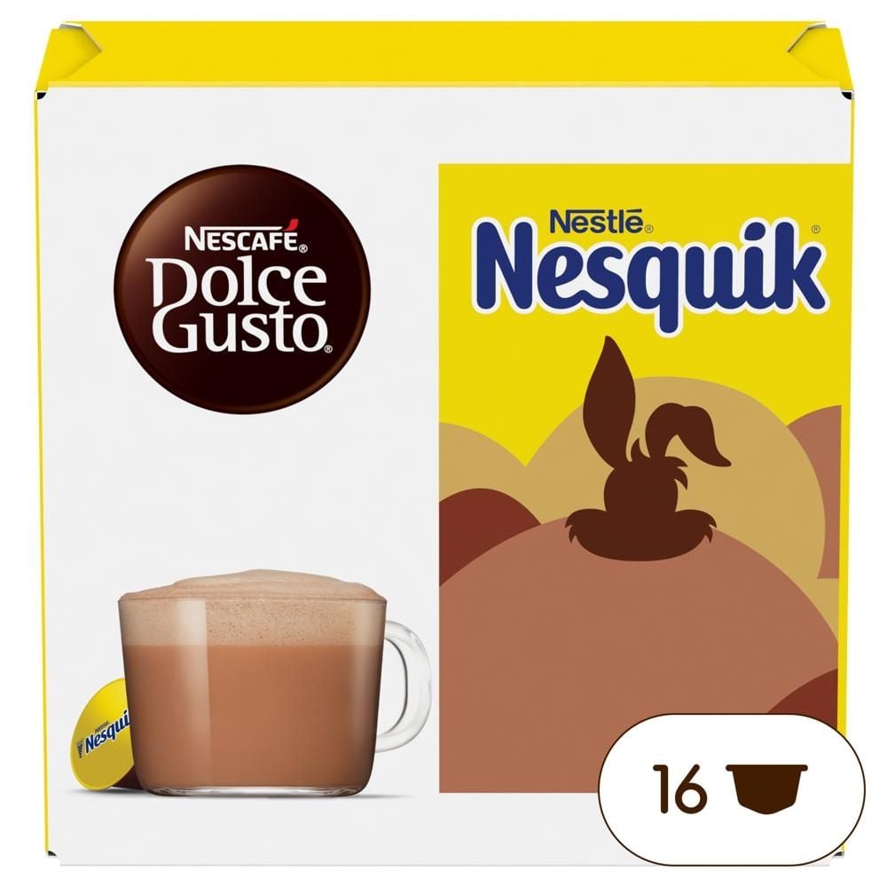 NESCAFÉ Dolce Gusto Nesquik Napój kakaowy w kapsułkach 256 g (16 x 16 g)