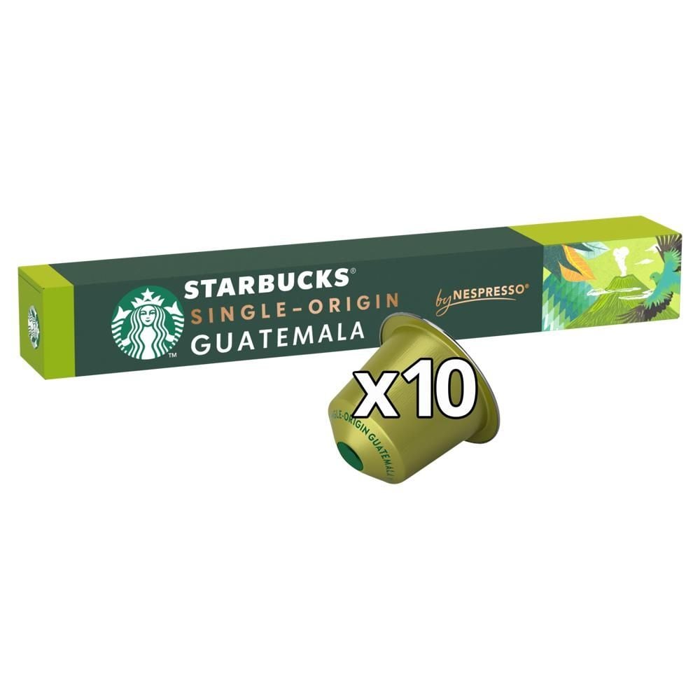 Starbucks by Nespresso Guatemala Kawa w kapsułkach do Nespresso Single Origin 52 g (10 sztuk)