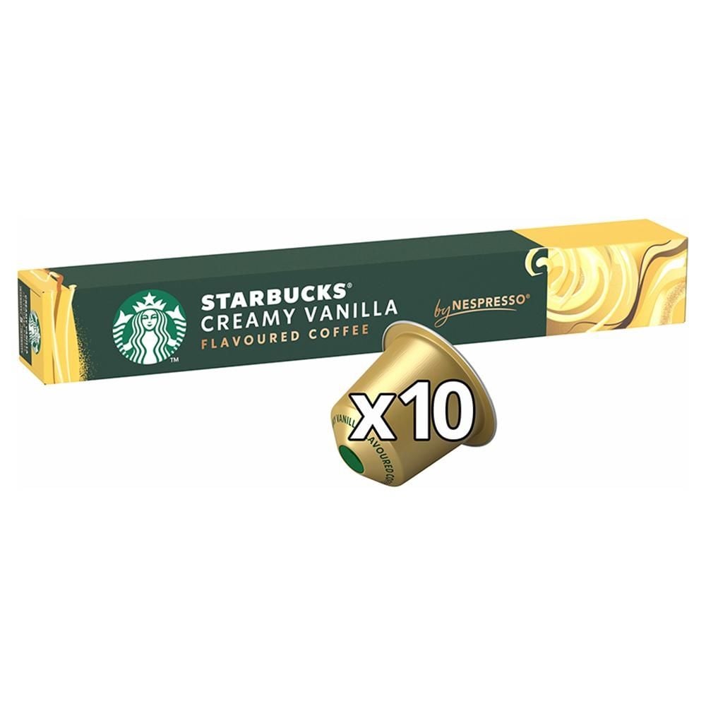 Starbucks by Nespresso Creamy Vanilla Kawa w kapsułkach do Nespresso 51 g (10 sztuk)