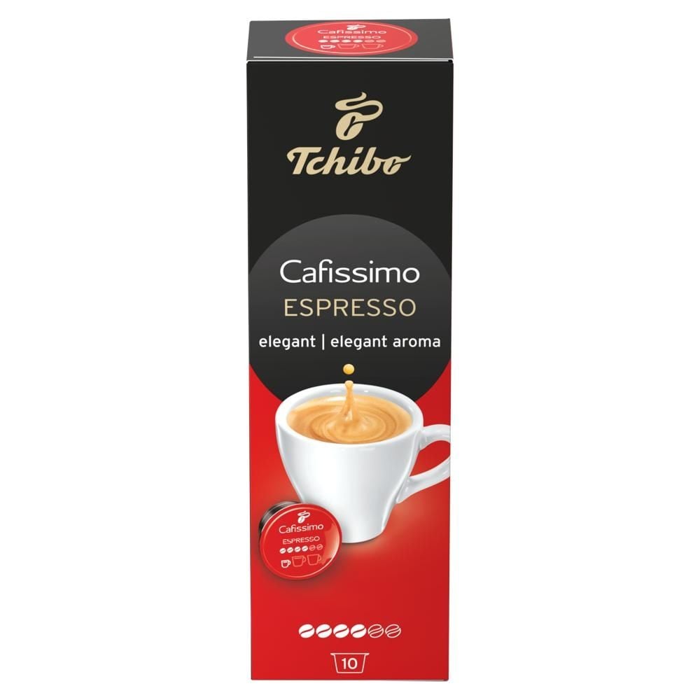Tchibo Cafissimo Espresso Kawa palona mielona w kapsułkach 70 g (10 x 7 g)