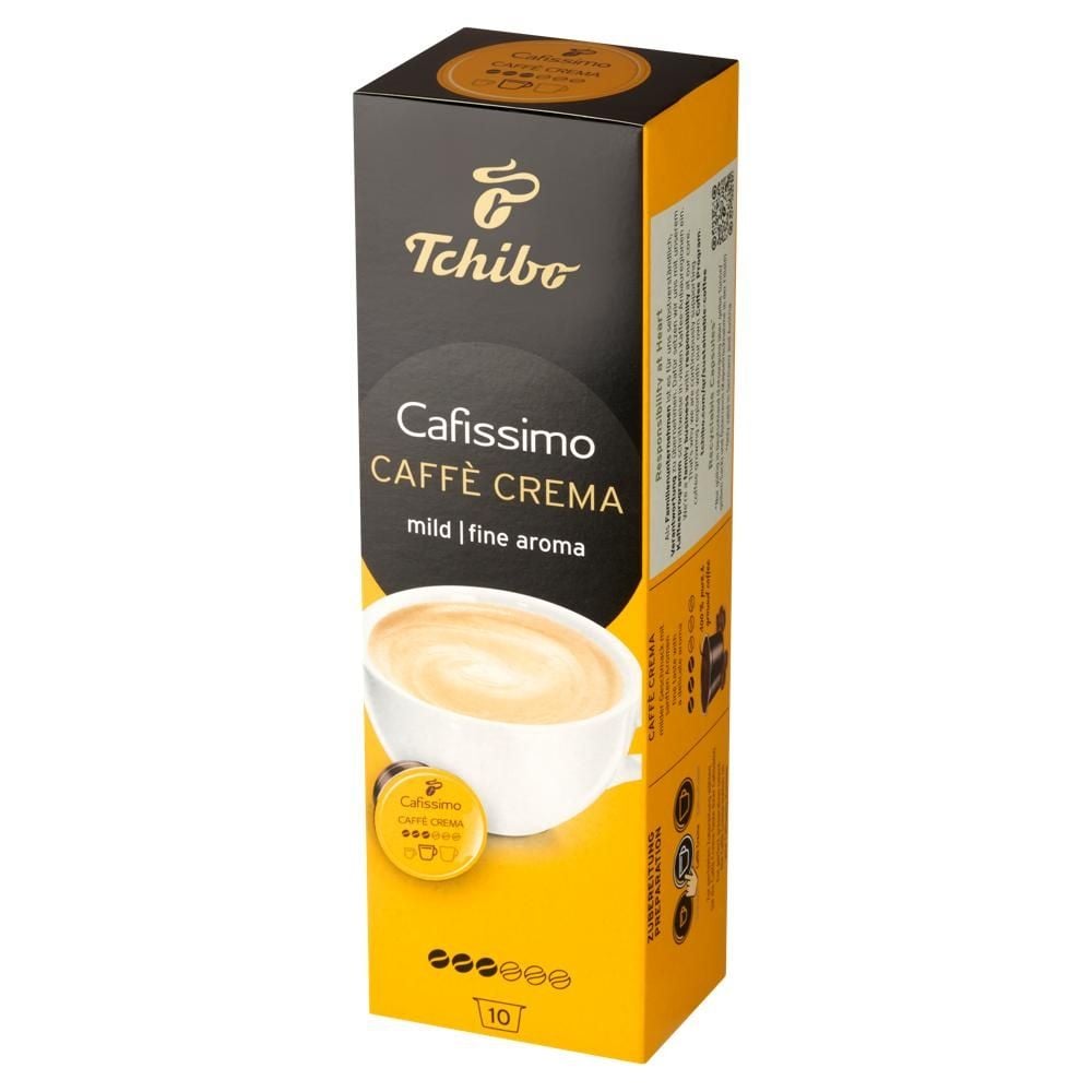 Tchibo Cafissimo Caffè Crema Kawa palona mielona w kapsułkach 70 g (10 x 7 g)