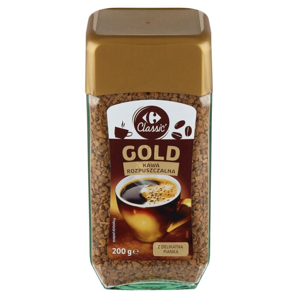 Carrefour Classic Gold Kawa rozpuszczalna 200 g