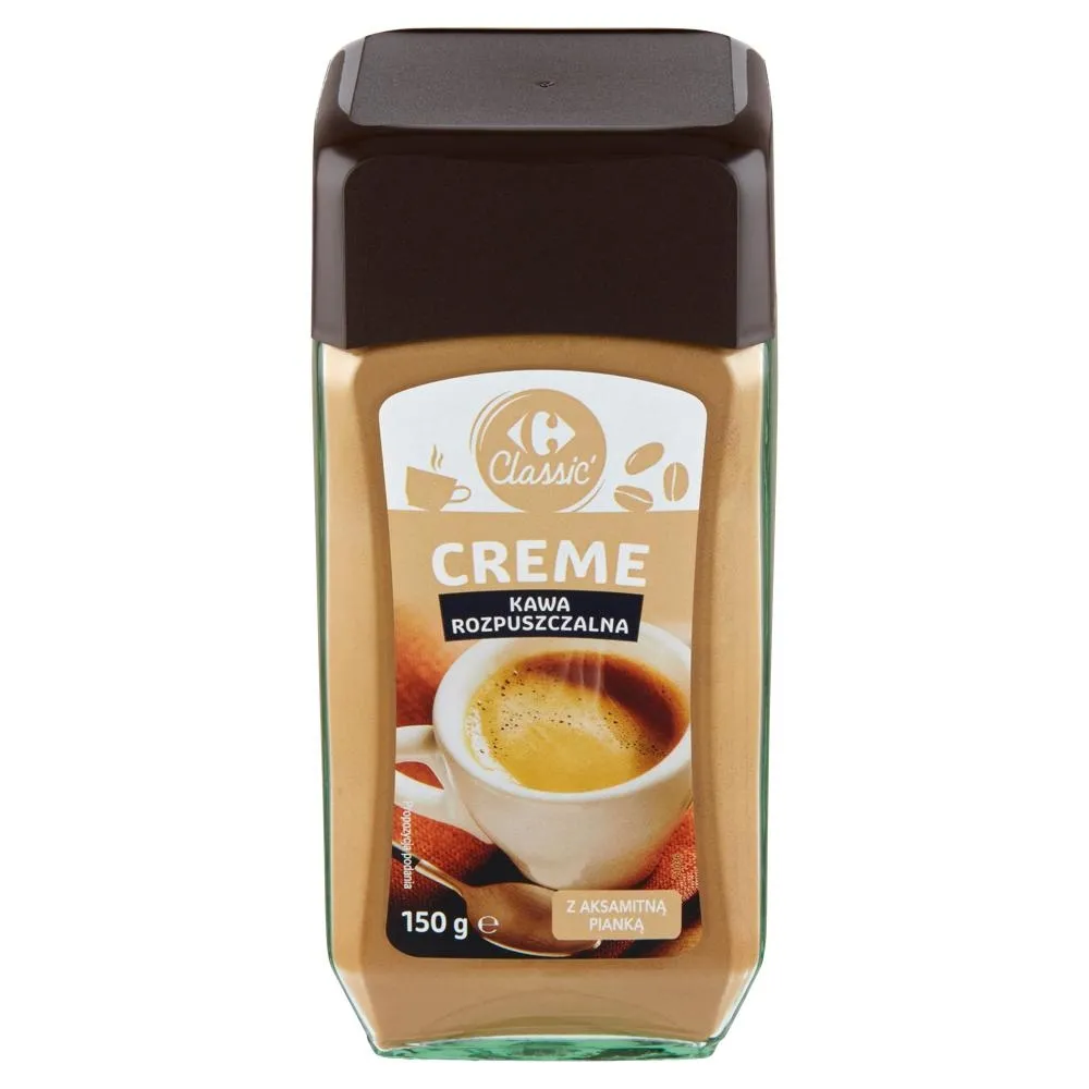 Carrefour Classic Creme Kawa rozpuszczalna 150 g