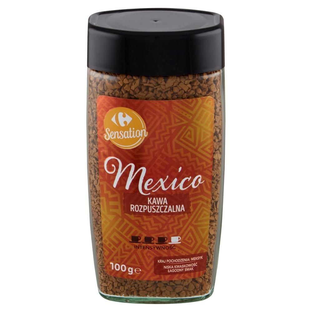 Carrefour Sensation Mexico Kawa rozpuszczalna 100 g