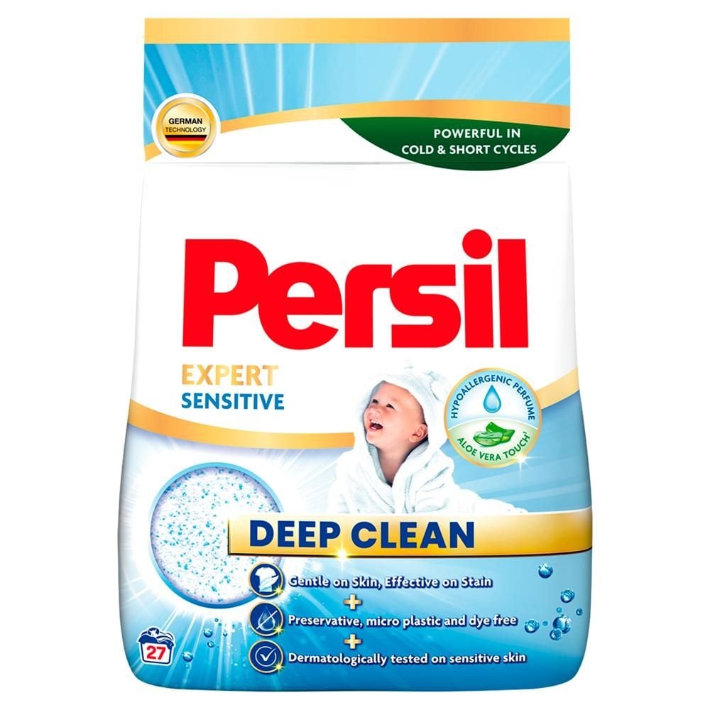 Persil Expert Sensitive Proszek do prania tkanin białych 1,485 kg (27 prań)
