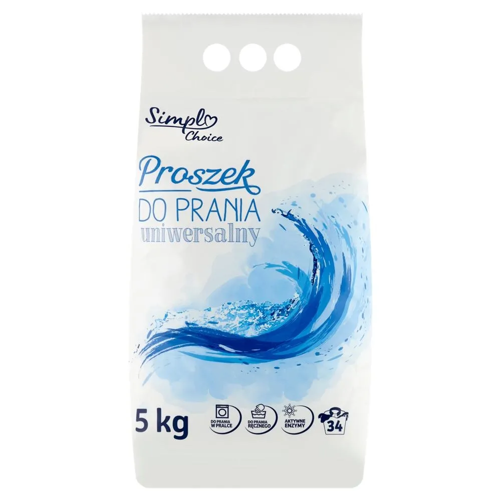 Simpl Choice Proszek do prania uniwersalny 5 kg (34 prania)