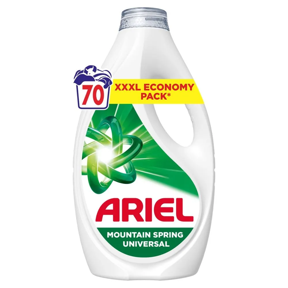 Ariel Mountain Spring Universal Płyn Do Prania, 3.15 l, 70 Prań