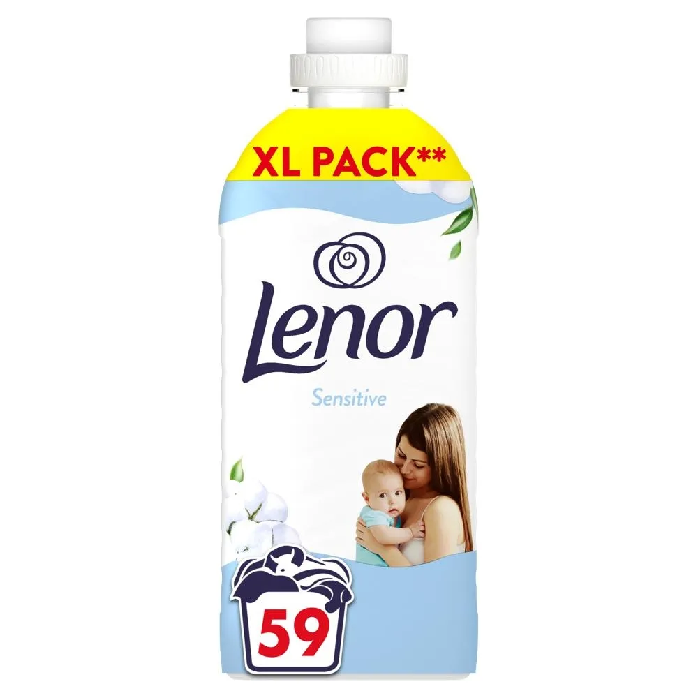 Lenor Płyn Do Płukania Tkanin, 59 Prań, Sensitive