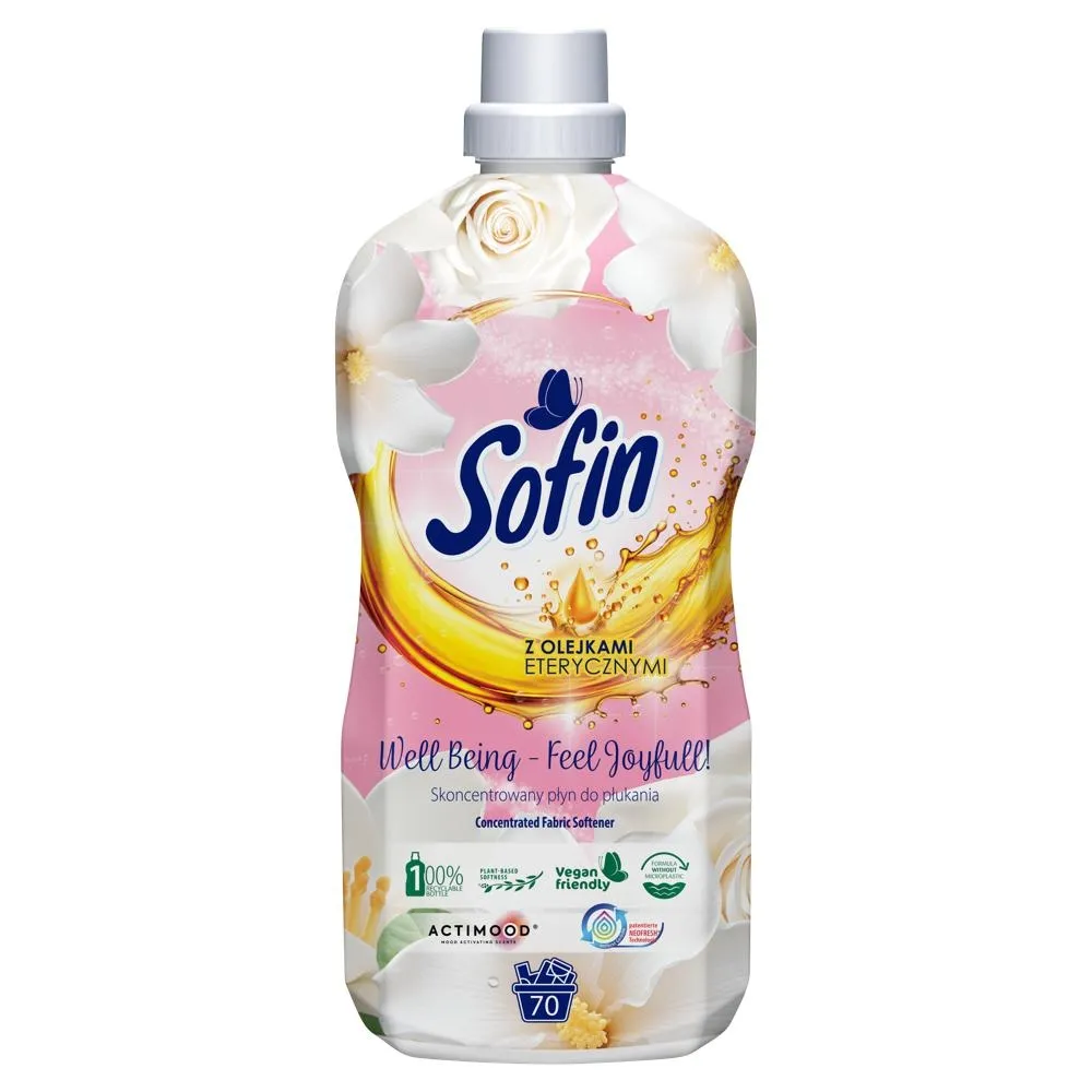 Sofin Well Being Feel Joyfull Skoncentrowany płyn do płukania 1,4 l (70 prań)