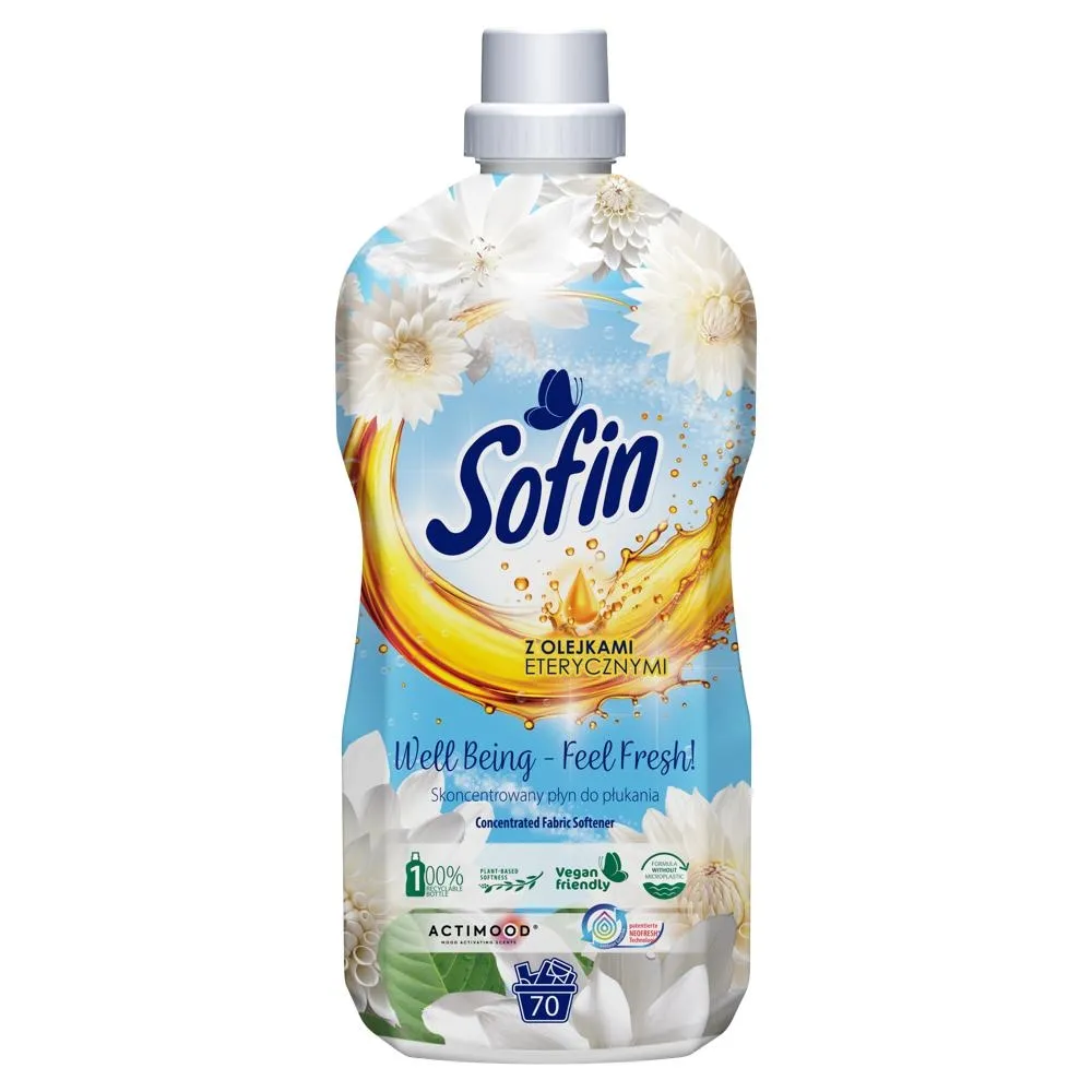 Sofin Well Being Feel Fresh Skoncentrowany płyn do płukania 1,4 l (70 prań)