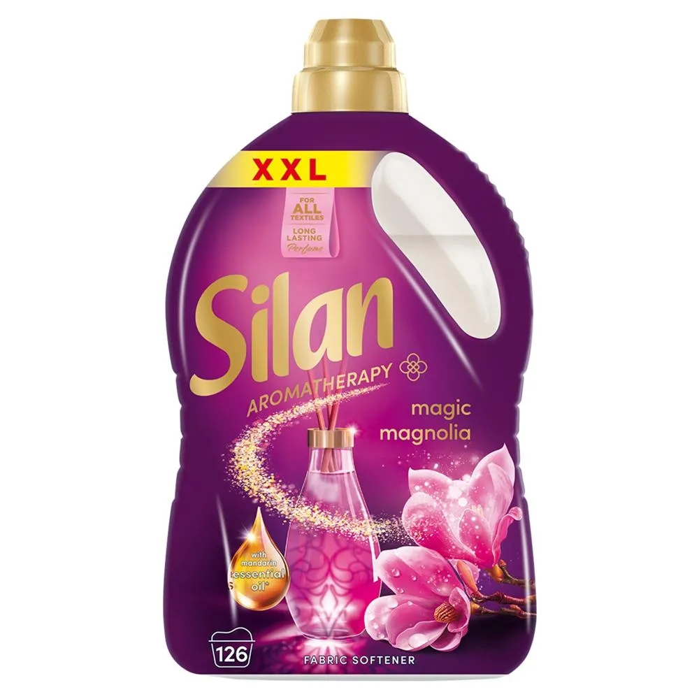 Silan Aromatherapy XXL Magic Magnolia Płyn do zmiękczania tkanin 2772 ml (126 prań)