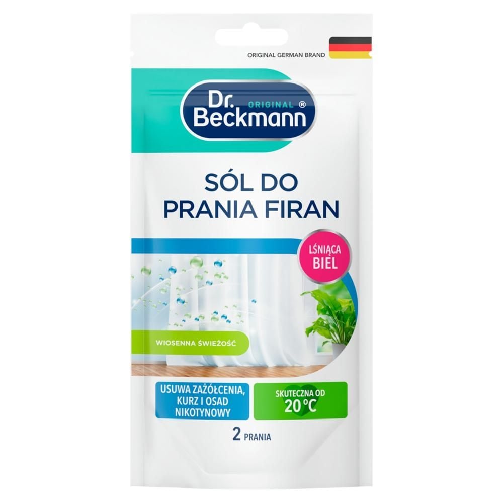 Dr. Beckmann Sól do prania firan 80 g (2 prania)