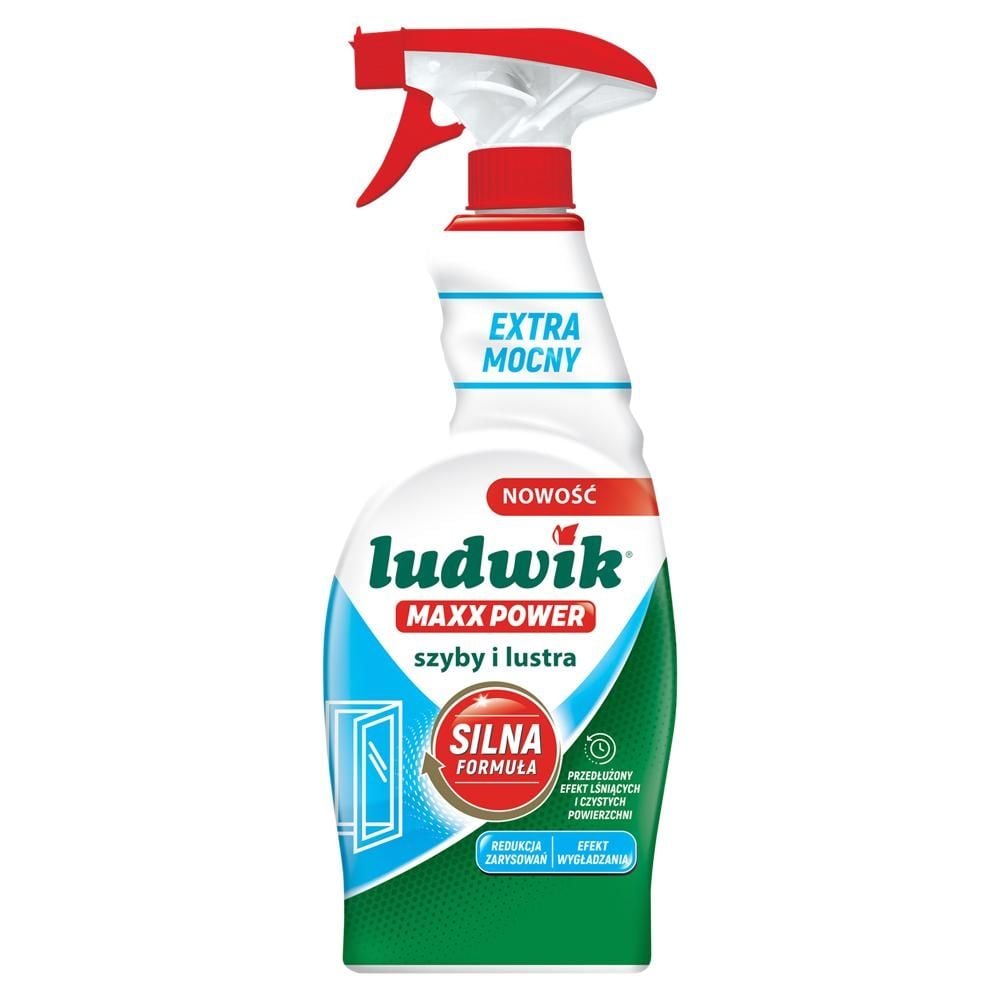 Ludwik Maxx Power Płyn do mycia szyby i lustra 750 ml
