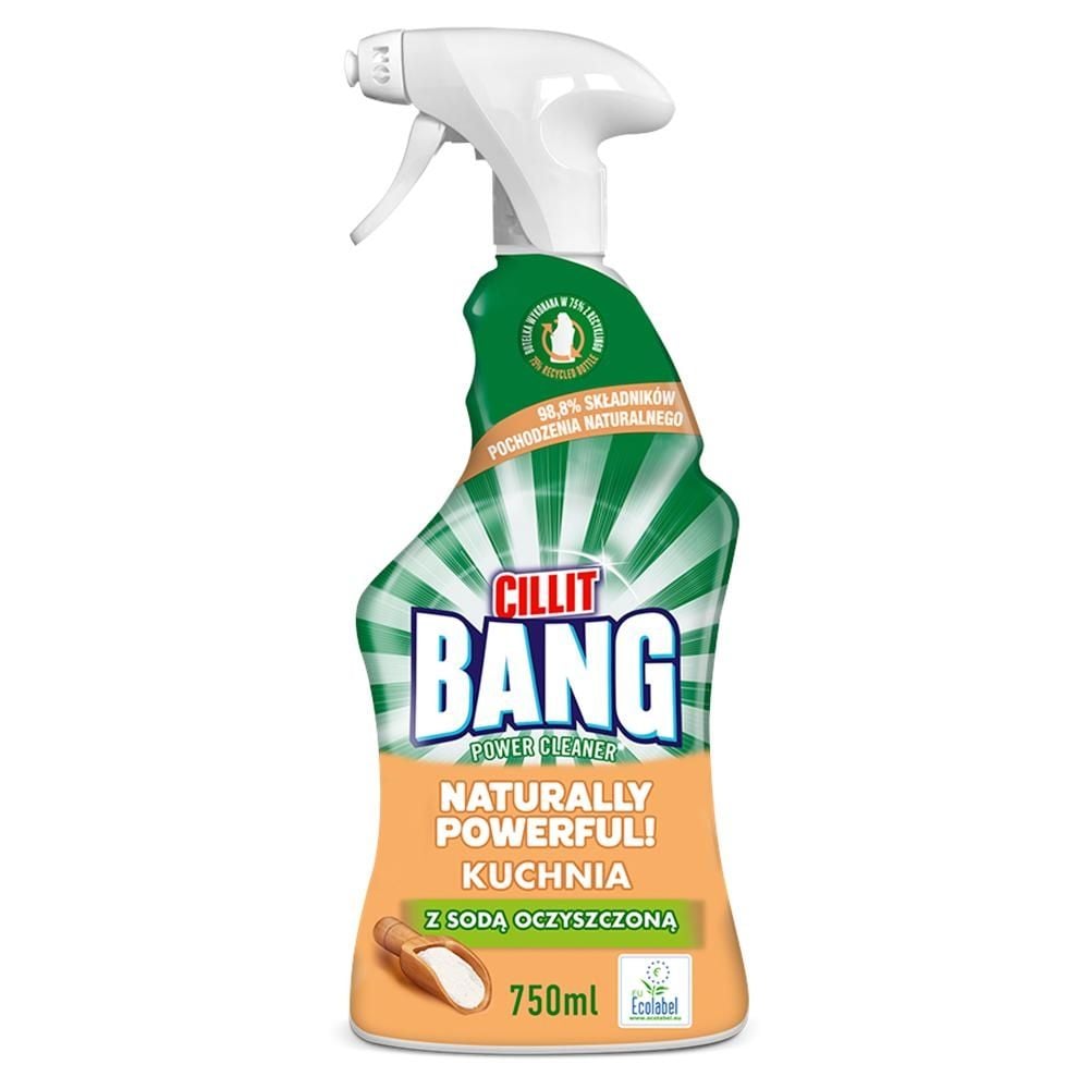 Cillit Bang Naturally Powerful Spray do czyszczenia kuchni 750 ml