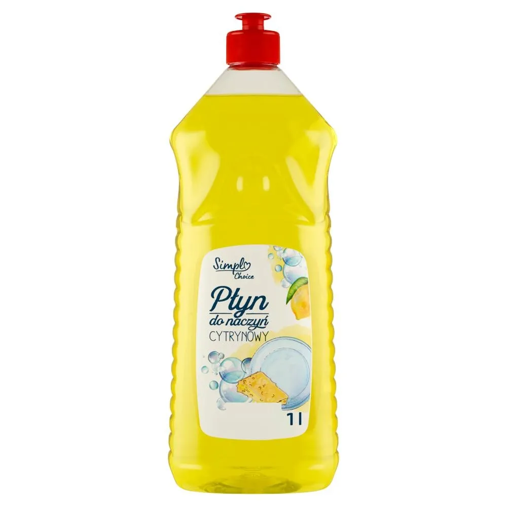 Simpl Choice Płyn do naczyń cytrynowy 1 l