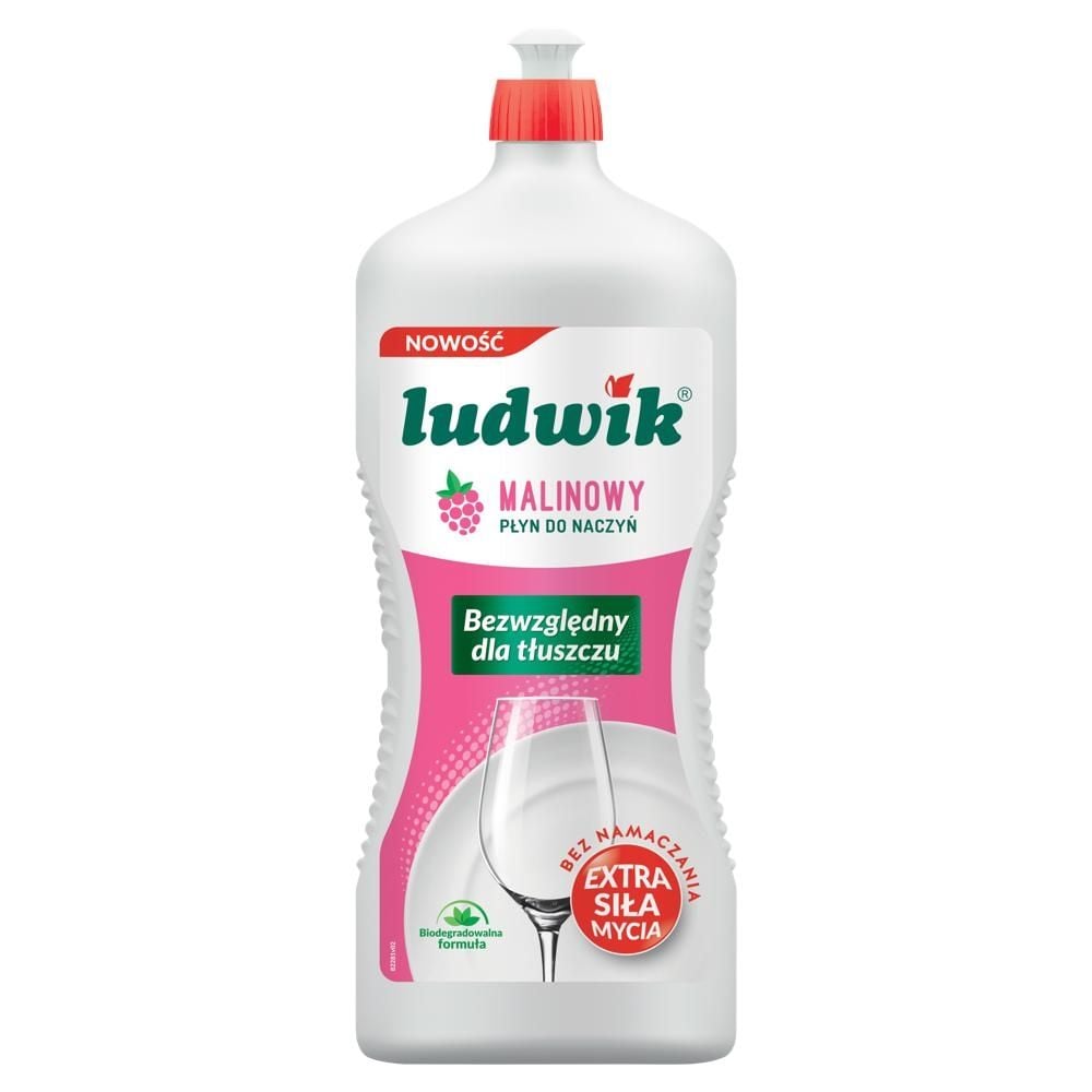 Ludwik Płyn do naczyń malinowy 1,35 kg