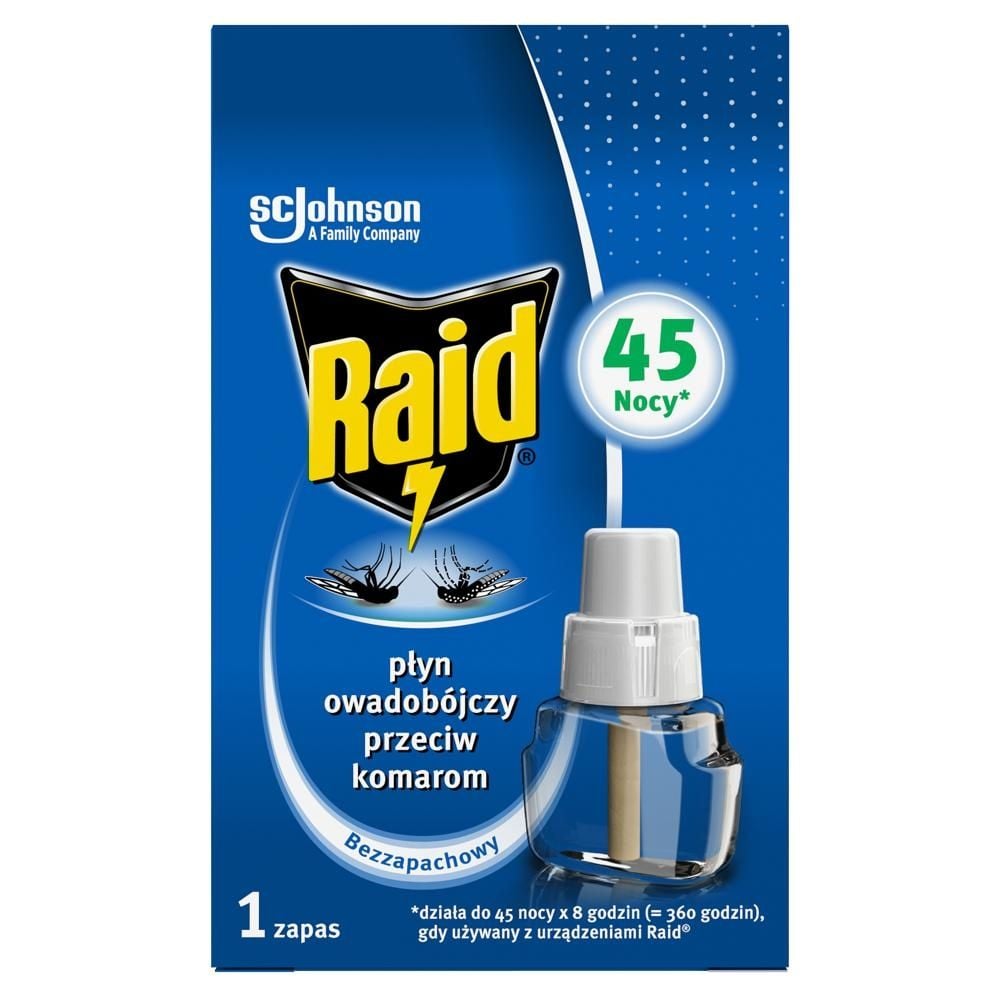 Raid Płyn owadobójczy przeciw komarom 27 ml