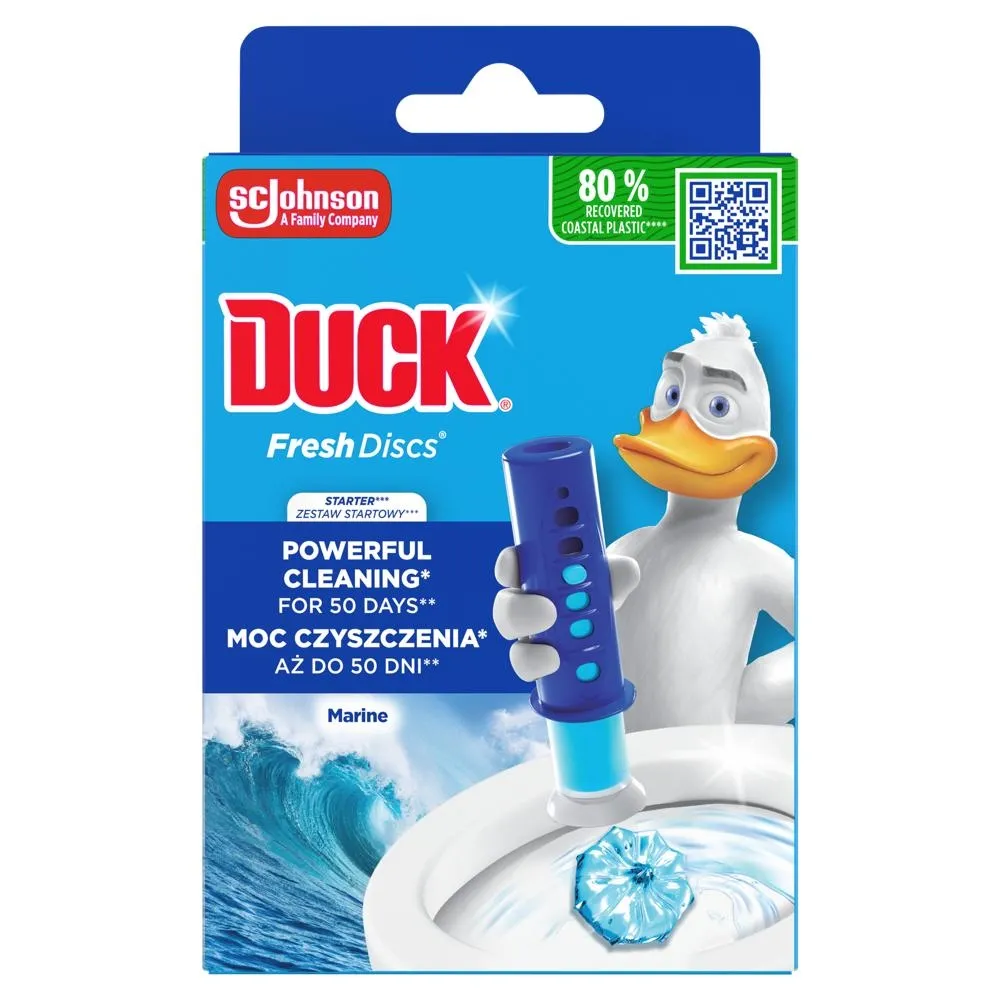 Duck Fresh Discs Marine Żelowy krążek do toalety 36 ml