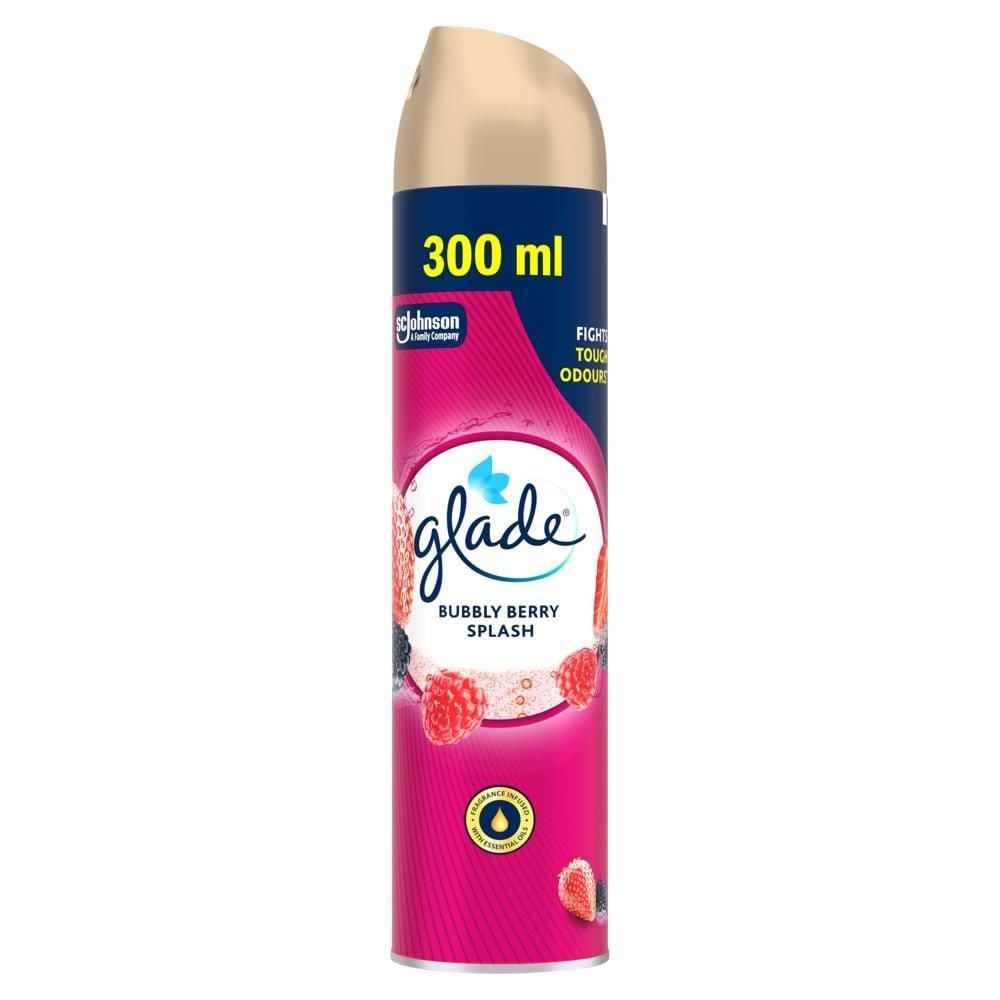 Glade Bubbly Berry Splash Odświeżacz powietrza w aerozolu 300 ml