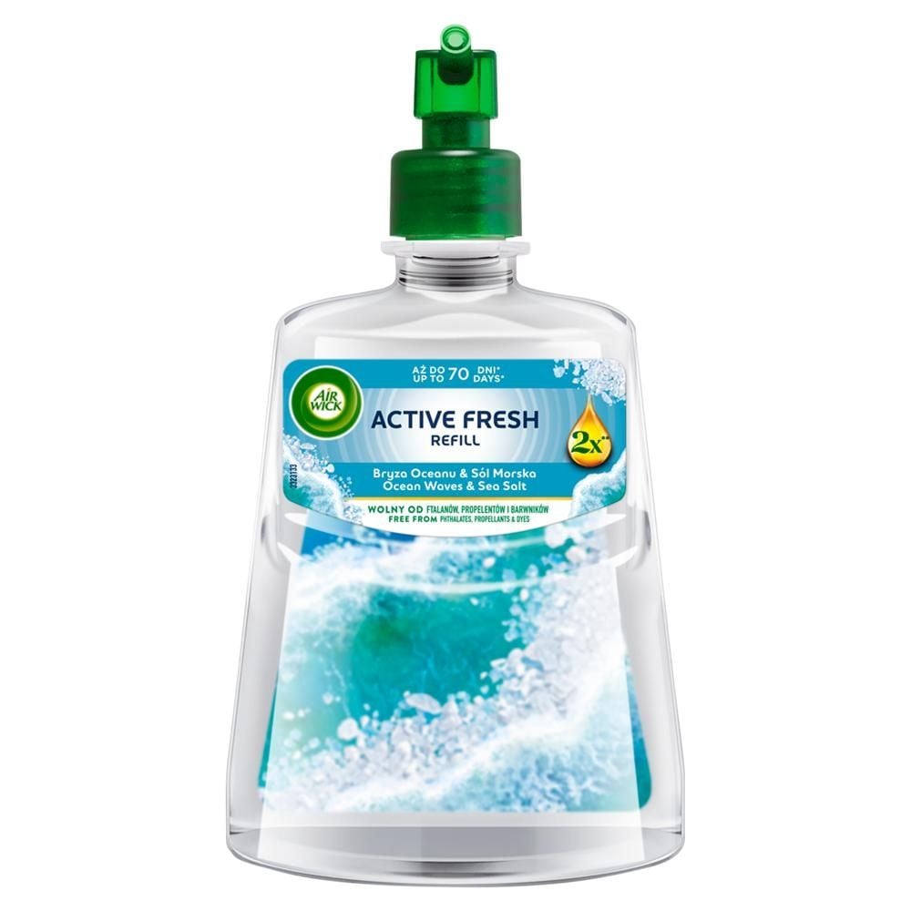Air Wick Active Fresh Wkład zapachowy bryza oceanu & sól morska 228 ml