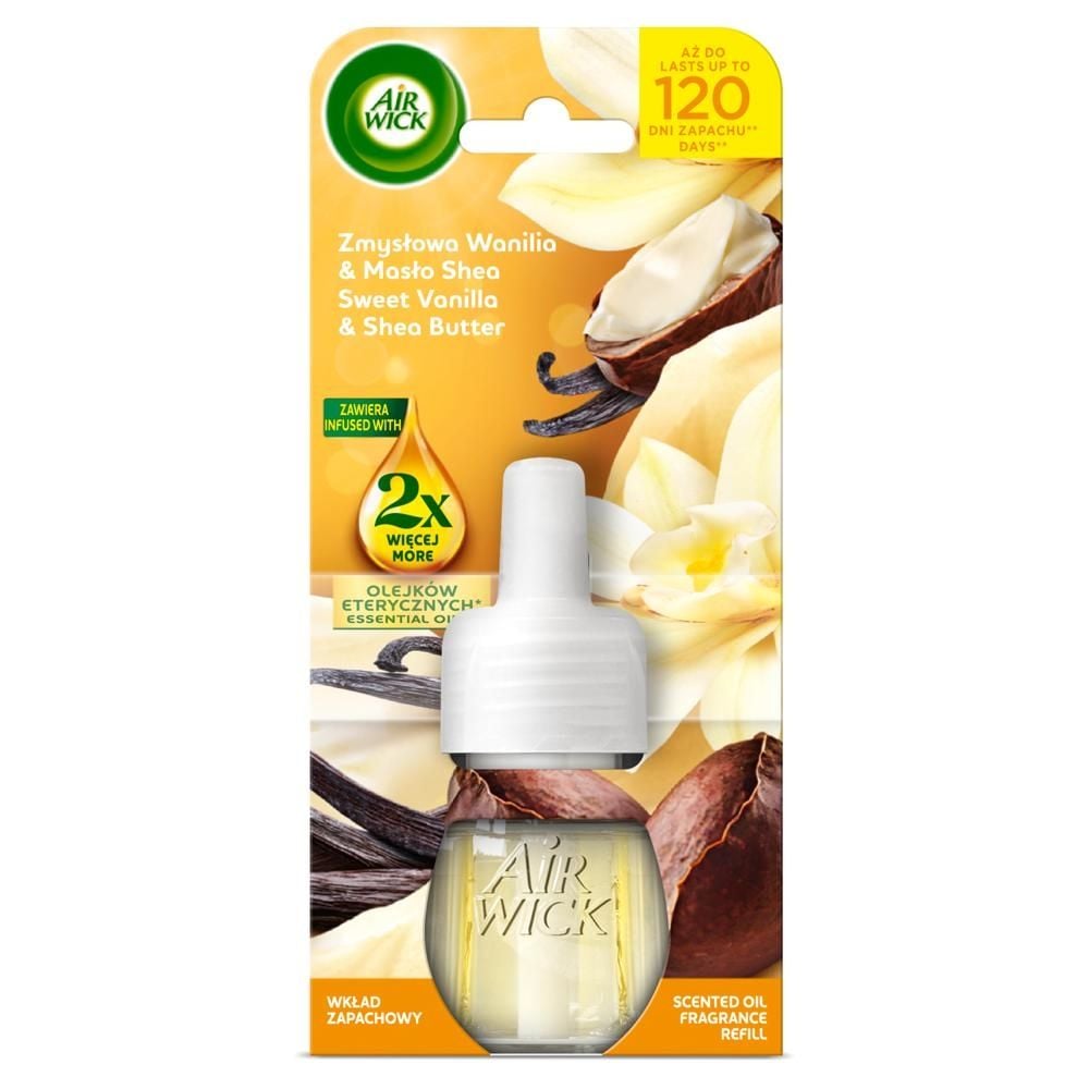 Air Wick Wkład zapachowy zmysłowa wanilia & masło shea 19 ml
